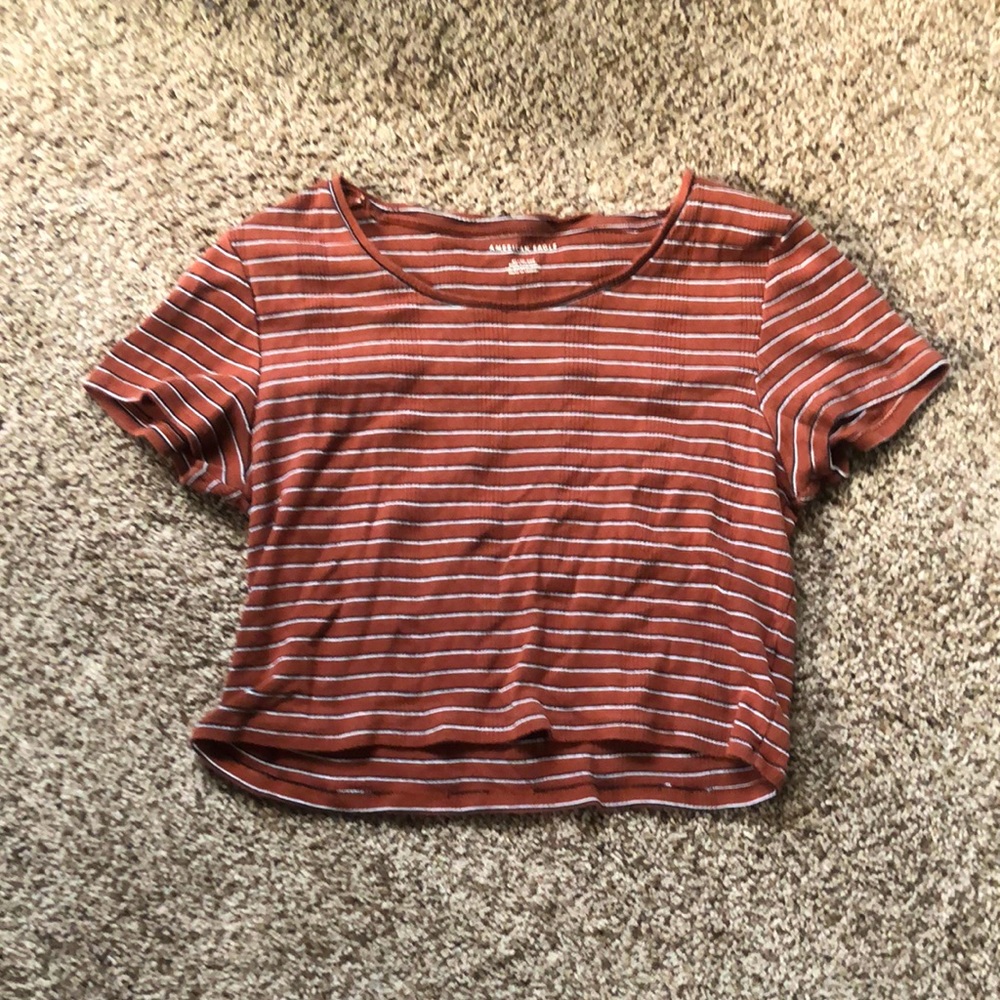 Striped Crop top